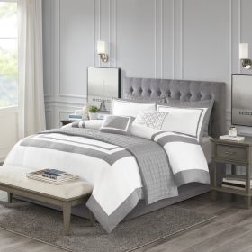 8 Piece Comforter and Quilt Set Collection (Color: as Pic)